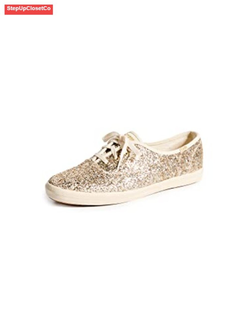 Keds Champion Glitter Lace Up Sneakers Women's Fashion Sneaker Comfortable